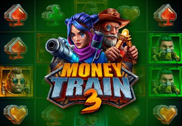 Автомат Money Train 3 в казино Хани Мани