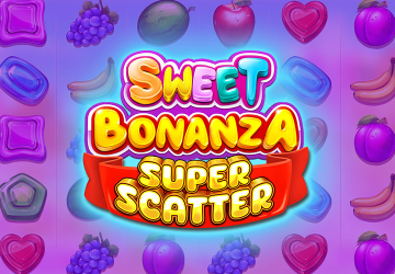 Слот Sweet Bonanza Super Scatter в казино Хани Мани