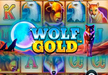 Игровой автомат Wolf Gold в казино Хани Мани